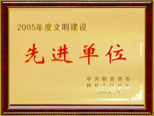 2005  先進單位